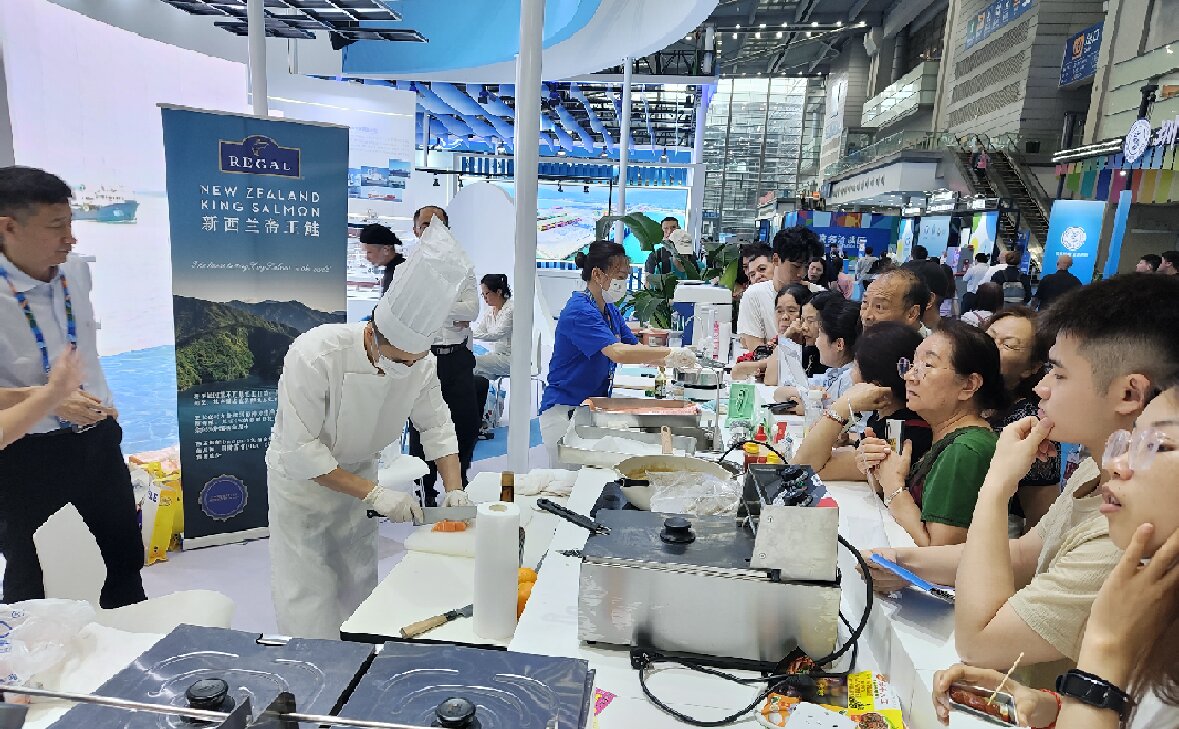 海納百川迎客來，漁潤萬家禮香臻——潤控食品亮相2024深圳國際漁業(yè)博覽會